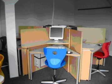 Internetcafe Bild vom Internetcafe